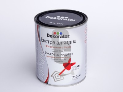 Блажна боя алкидна - Черна - Мегахим ББА